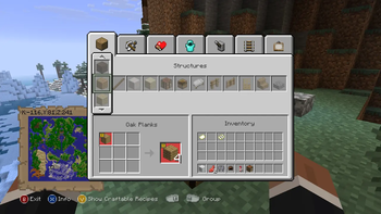 3x3 Crafting Menu