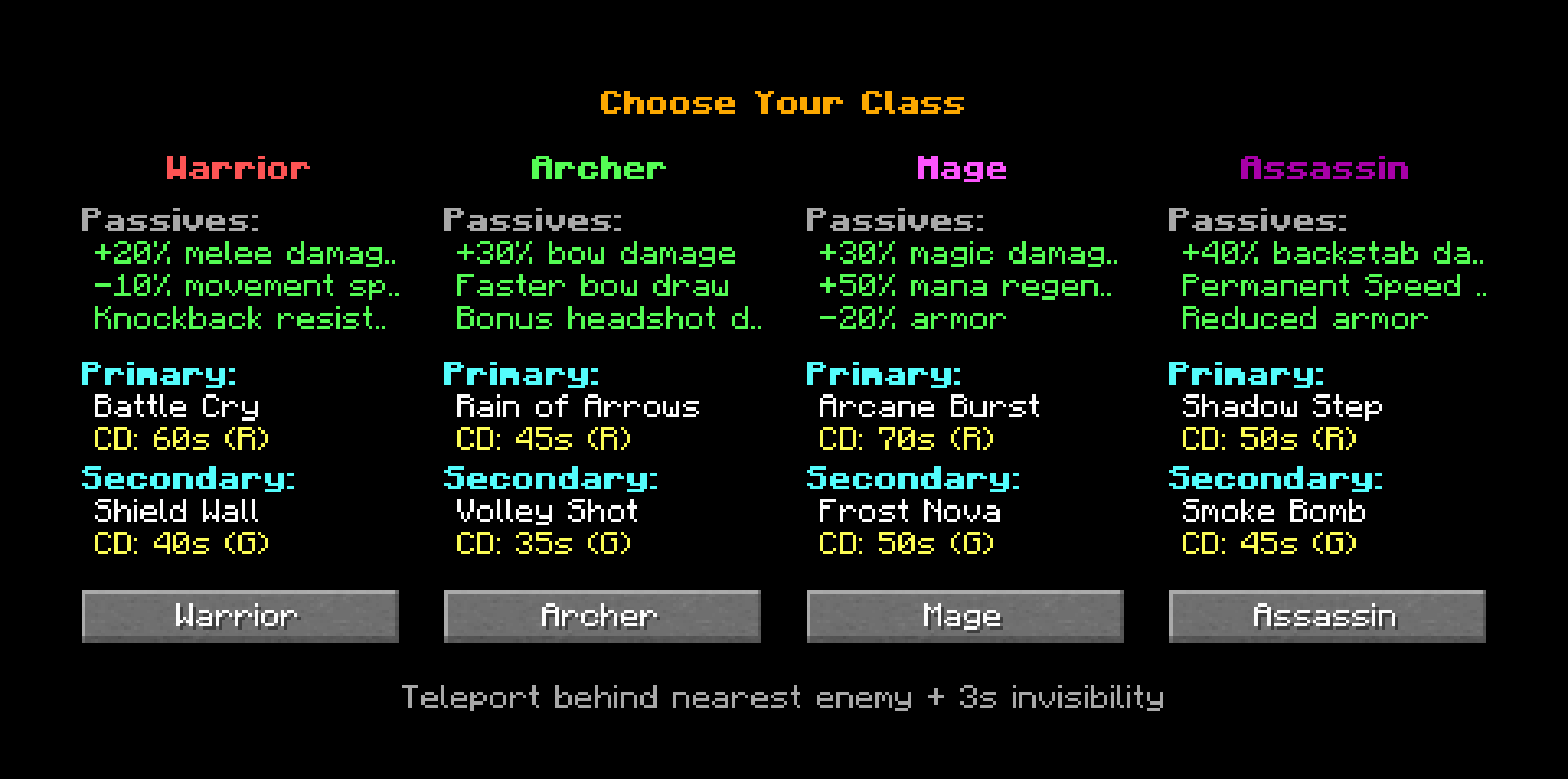 Classes