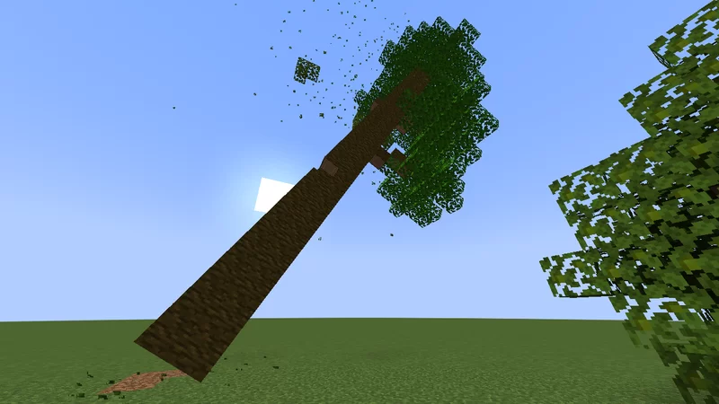 the fall of the mega jungle tree