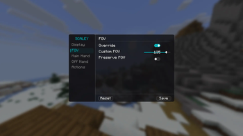 Fov Tab