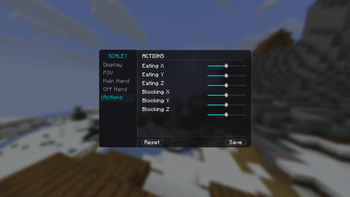 Actions Tab