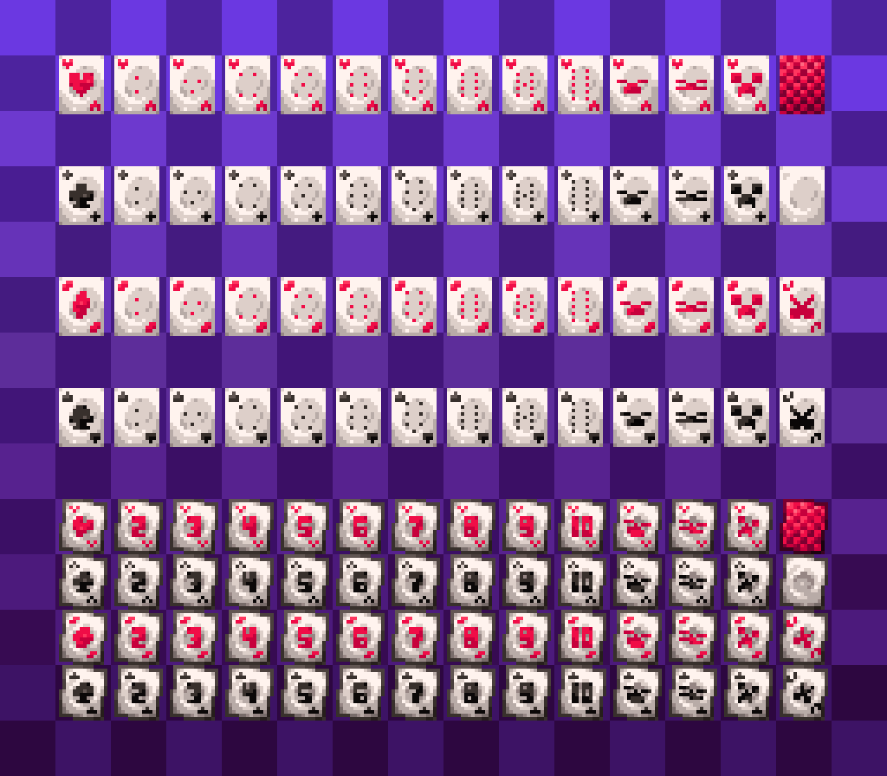 Card sprites