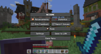 In-game Menu