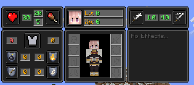 Hud Demonstration 3, holding ALT without looking at anything.