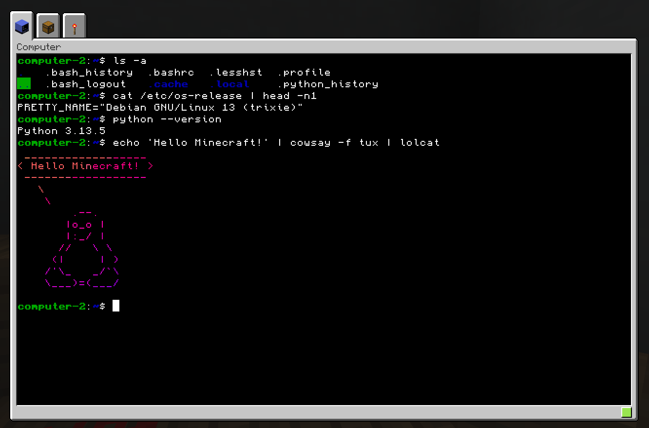 Computer terminal