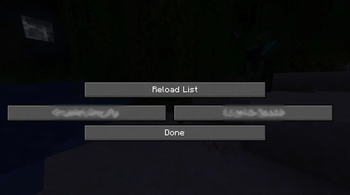 Example setting screen