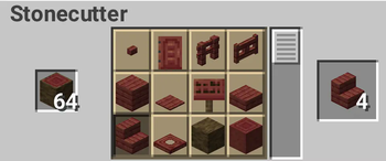 Cut wood produces from logs