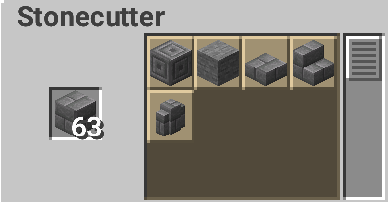 Undo stone conversions