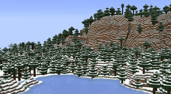Snowy Taiga with correct snow generation