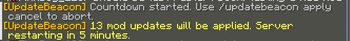 /updatebeacon apply command