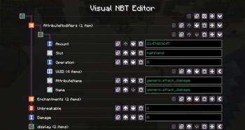 Visual NBT Editor