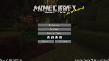 Title screen