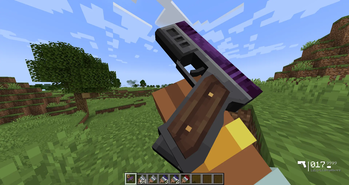 Skinned gun