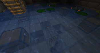 Flooded room