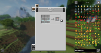 Empty Pollen Jar Crafting Recipe