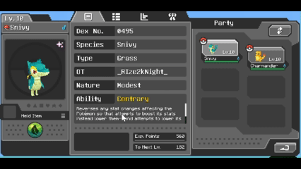 Scrollable Ability Description