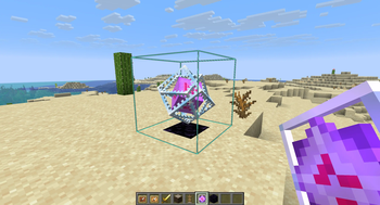 End crystal outline