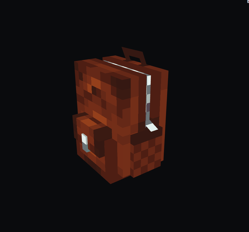 Iron backpack
