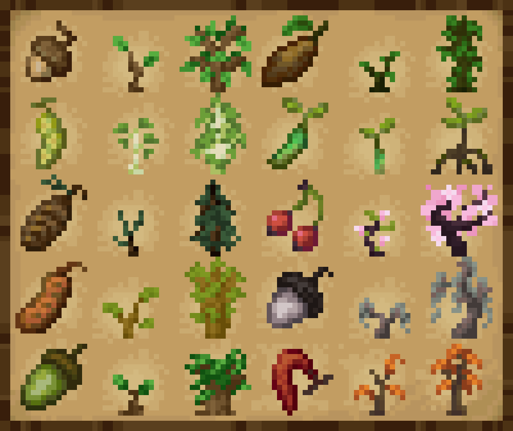 All Seeds & Saplings!