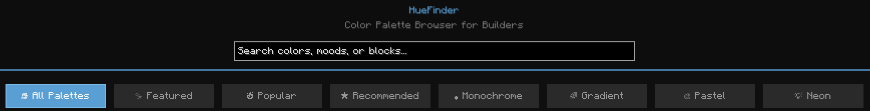 Search + Categories