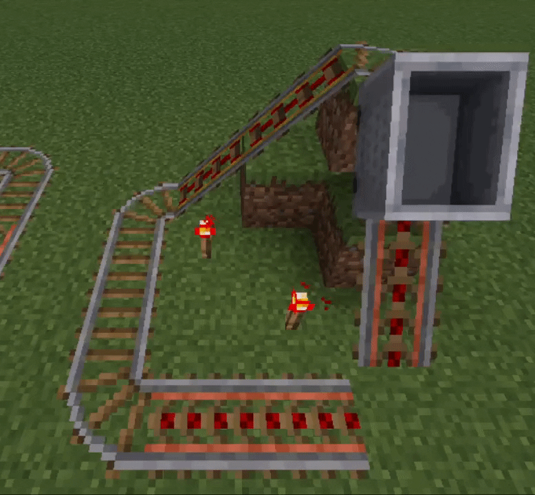 Copper rail types: ascending and flat.