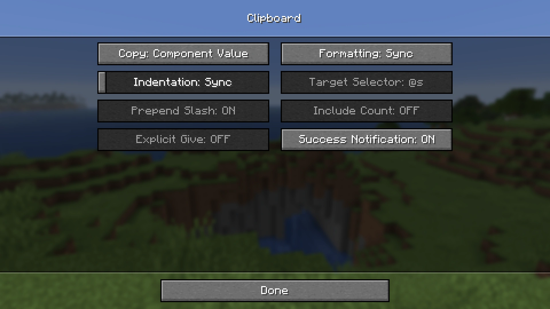 Clipboard Configs