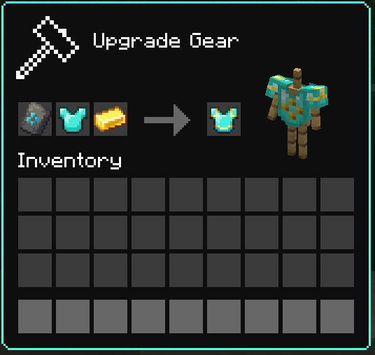 Smithing Table UI