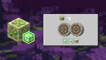 Experience Ore that can be crushed into Experience Nuggets.