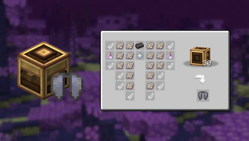 End-game Elytra mechanical crafting recipe