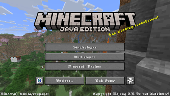 Main Menu