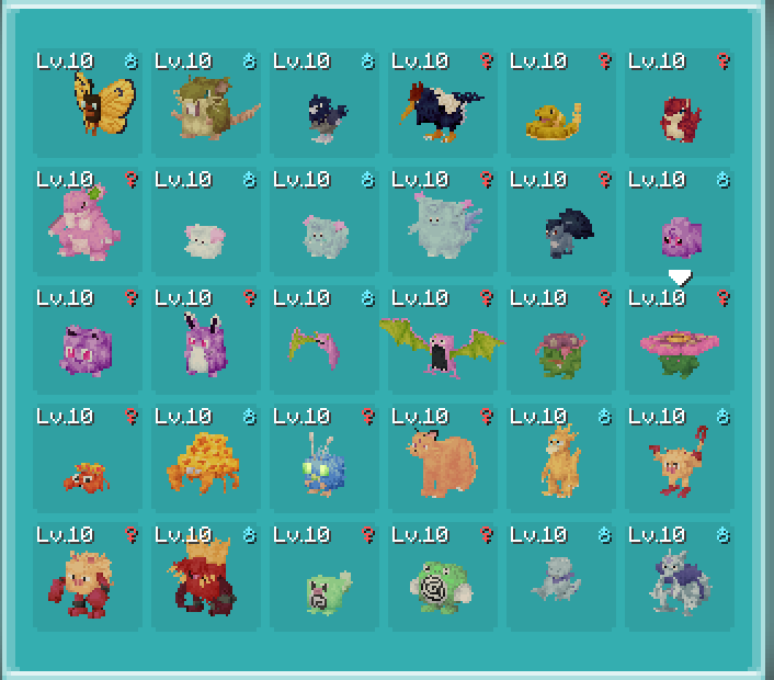 Reworked Shiny Pokemon Box 1
