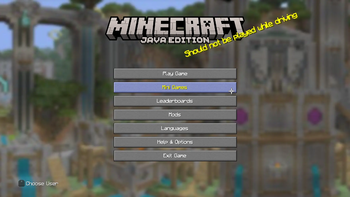 Main Menu