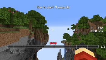 Glide Race Progress Bar (SD Mode)
