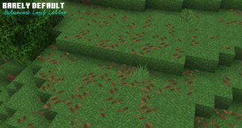 Leaf litter in this pack!