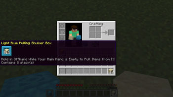 Pulling Shulker Boxes!