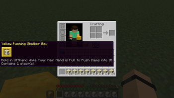 Pushing Shulker Boxes!
