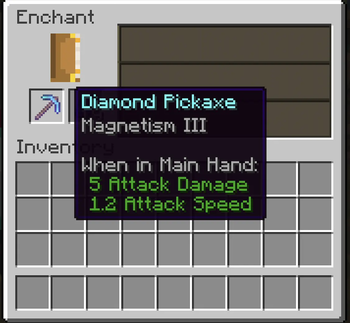 Magnetism: New Tool Enchantment!