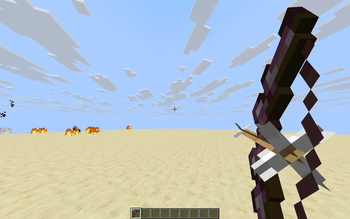 3D Netherite Bow