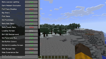 Config Screen