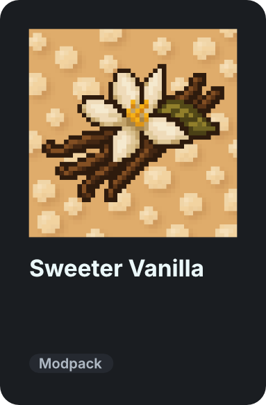 Sweeter Vanilla