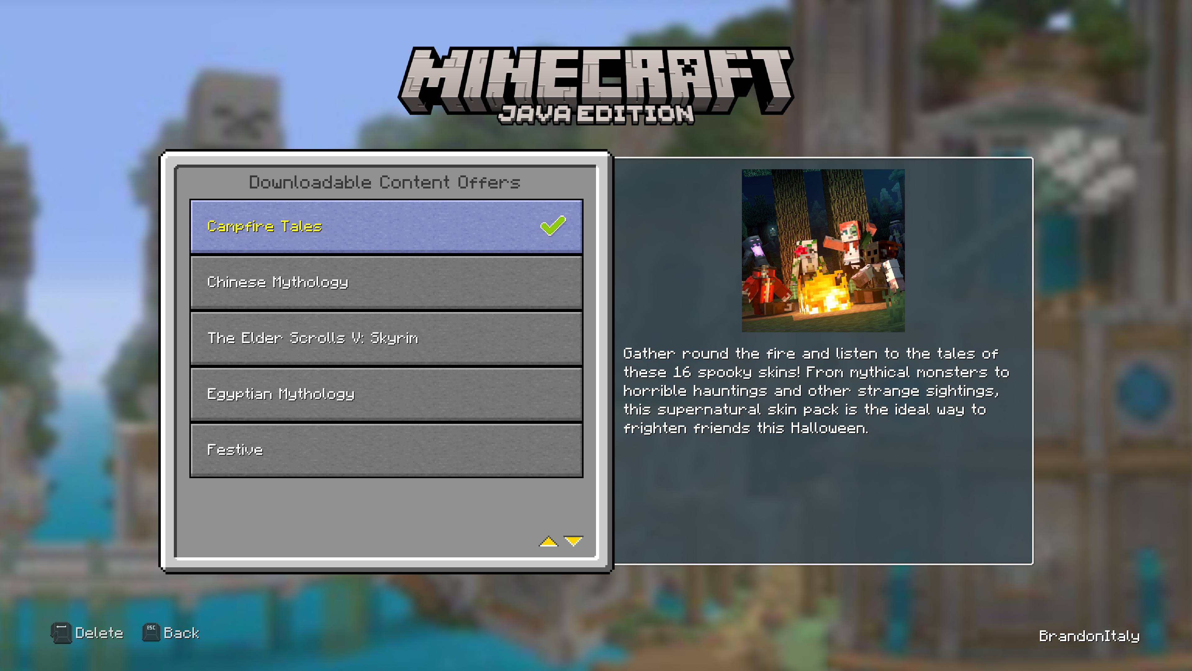 Download Packs Legacy4J