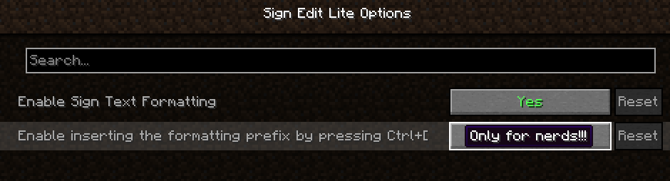 Mod Menu integration