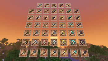 All items in gui form.