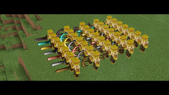 All available minus spears.