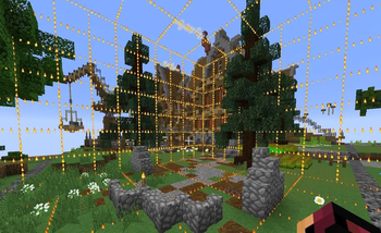 Cuboid selection with advanced-grid enabled