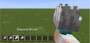 3D Diamond Brush