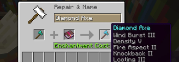 Expanded Axe Enchantings