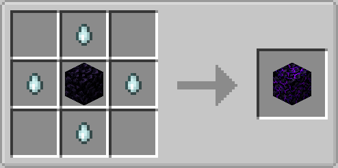 Crying Obsidian crafting recipe