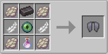 Elytra crafting recipe