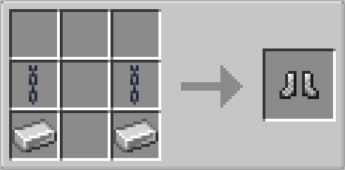 Chainmail Boots crafting recipe